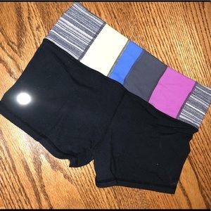 Lululemon spandex boogie shorts